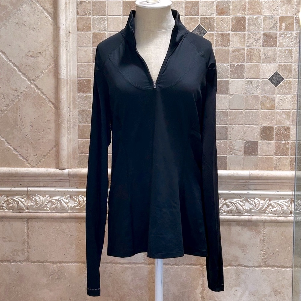 Lululemon Black Quarter Zip